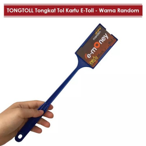 Tongkat E Toll Tongtol Kartu Etol 2 Sisi Depan Belakang Stik Tongsis Tongtoll Tol Etoll Card