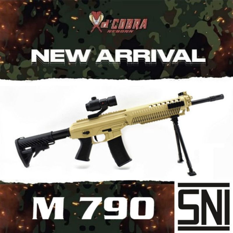 Mainan Bahan PLASTIK SNI D'COBRA M790 Desert TAN