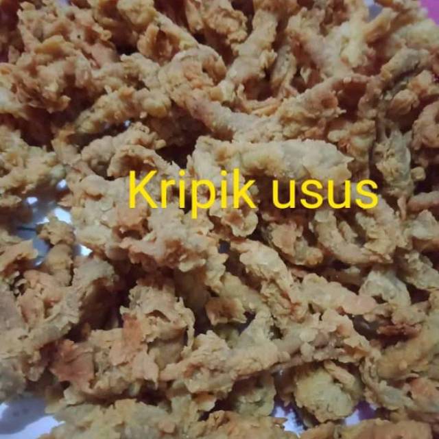 

Kripik usus.. Kress n fress.. Di produksi ketika positive order. Hayuk yang suka ngemil.
