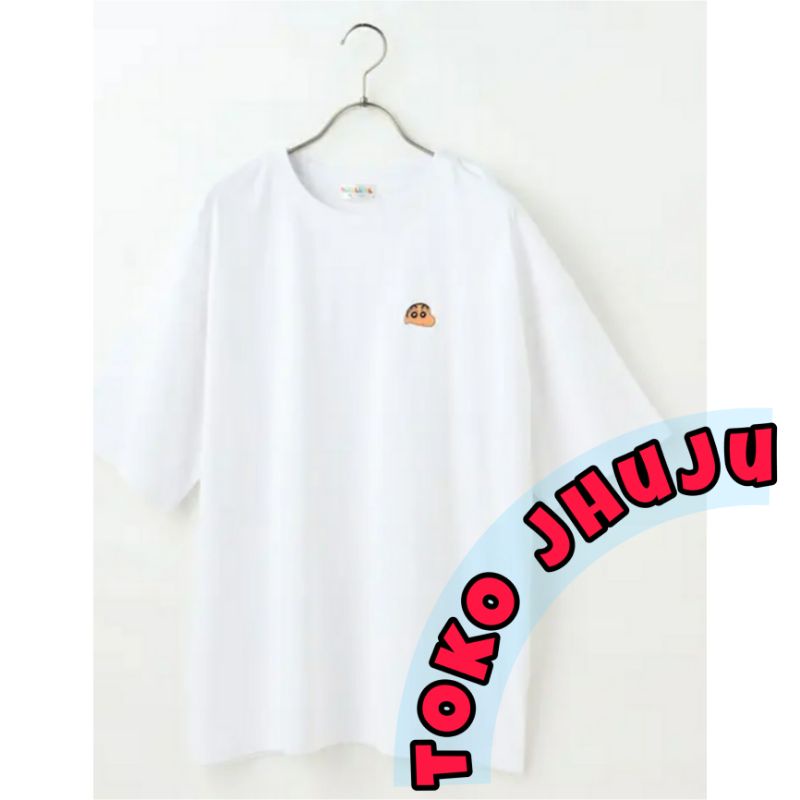 Baju Kaos Treasure Junkyu Style kepala sincan logo  kecil