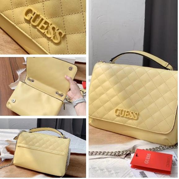 GRATIS ONGKIR TAS WANITA  PREMIUM IMPORT GU3SS ILLANA QUILTED # 66852 ..