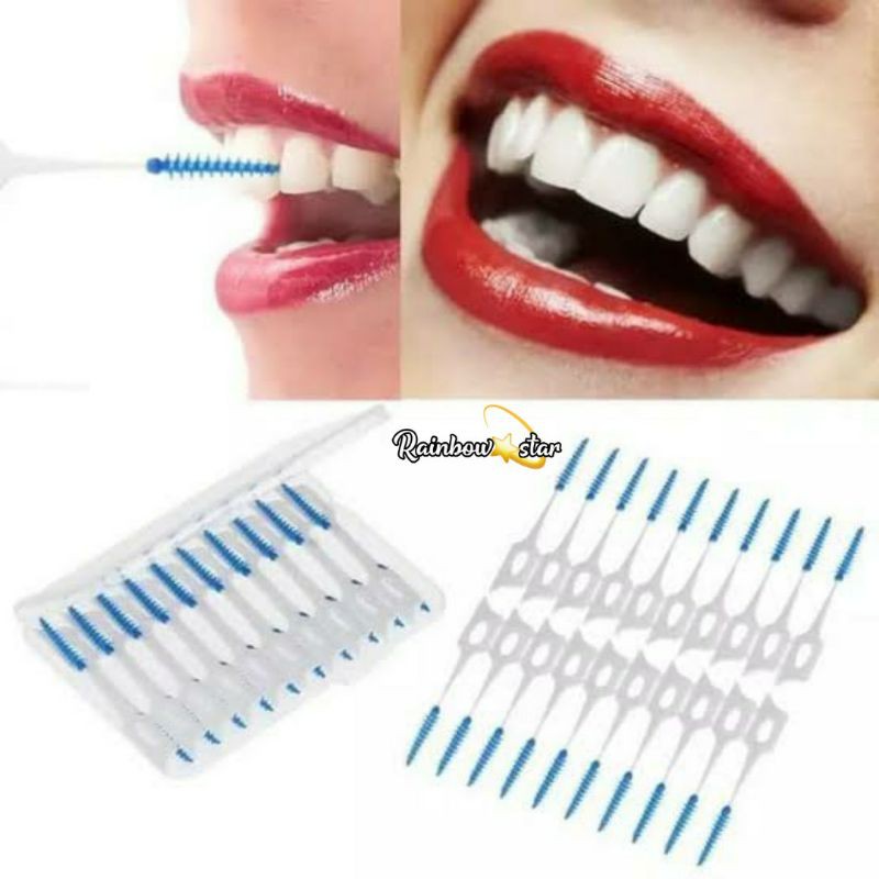 Sikat Sela / Interdental Brush Per pcs / Sikat Gigi Behel