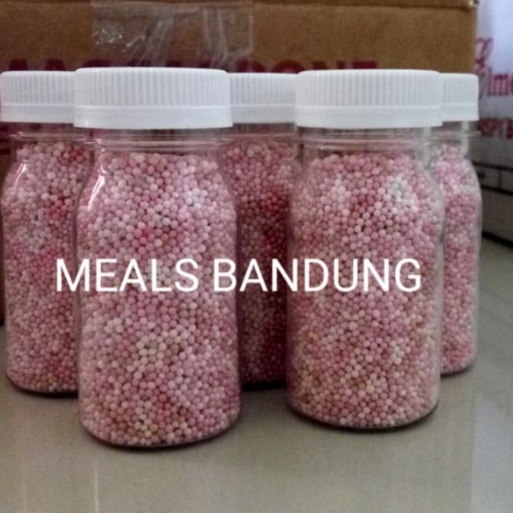 

Extra promo... Edible Trimit / Sprinkle Pink White Mix 2mm 50gr