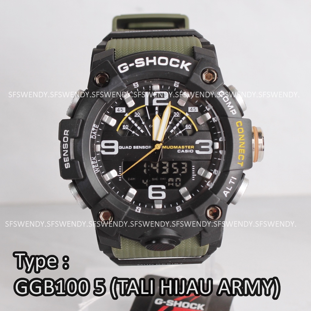 PRODUK TERLARIS ... G Shock GGB 100 Jam tangan digital pria dual time digital led analog anti air