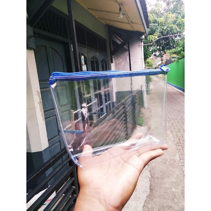 pouch mika,pouch make up, pouch transparan,pouch skincare,dompet mika,pouch unik,pouch make up