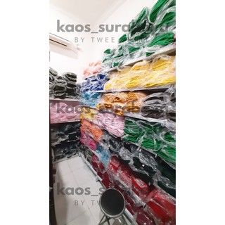  Kaos  Polos  Cotton Combed 30s Lengan Panjang Tanpa  Jahitan  