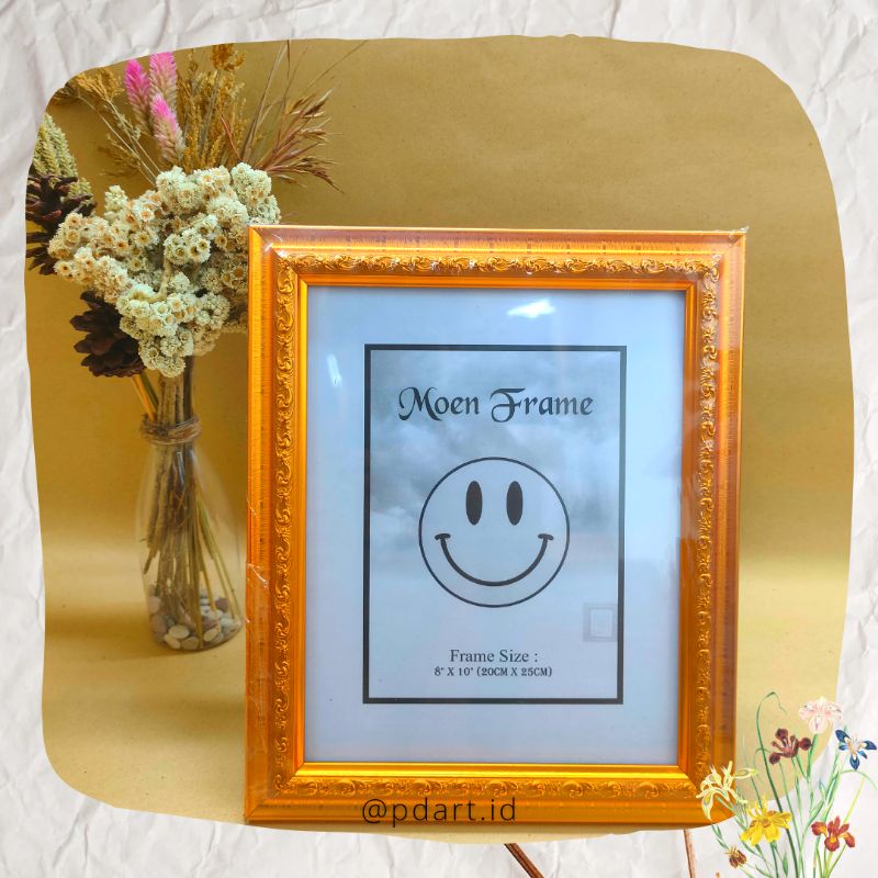 Bingkai Frame Foto Wedding Minimalis Foto Keluarga Besar Jumbo 17R / 40x30 cm Minimalis Ukir Grosir dan Eceran