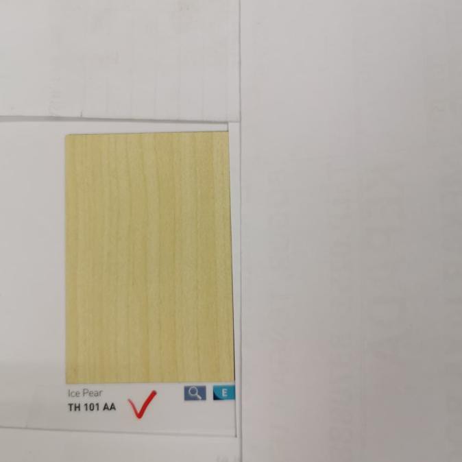 Terlaris TACO HPL TH-101AA Ice Pear TACO HPL WOODGRAIN/URAT KAYU Baru