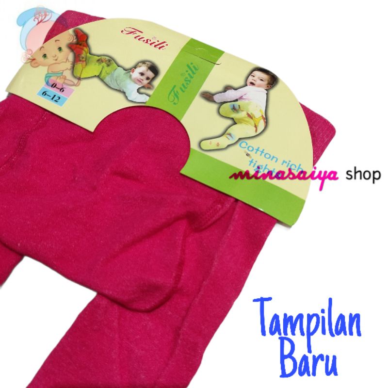 MAMYNICE Legging Bayi Perempuan Cewek Anti Slip 0 - 6 bulan dan 6 - 12 bulan