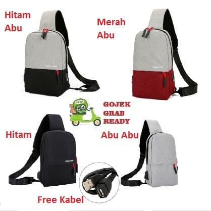 WAIST BAG / TAS SELEMPANG DISTRO Tas Bahu Selempang Kanvas Pria Tas Selempang Pria Kanvas #08  33DTB