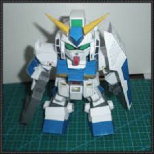 DIY Papercraft SD RX-78NT-1-Gundam-Alex