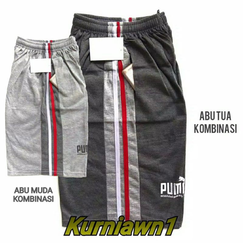 Big Size / Super Jumbo Celana Santai Pendek Pria - Celana Jumbo Fit to 39-46