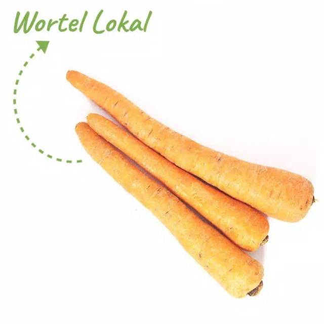 Wortel Lokal / Berat 1 Kg