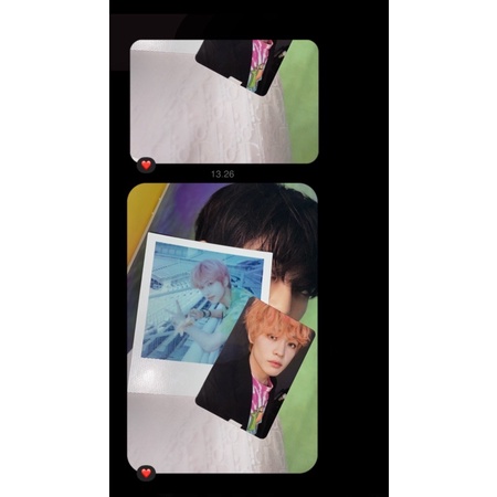 WTS CHENLE AGENT DAN JISUNG POLA HELLO VERS