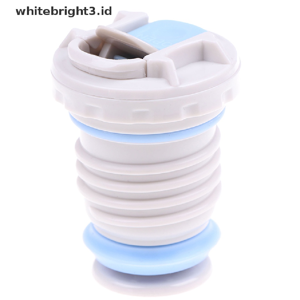 (whitebright3.id) Botol Minum Thermos Vacuum Bahan Plastik Untuk Travel