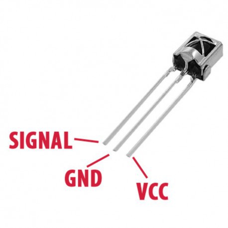 sensor Universal IR Infrared Receiver Infra Merah TL1838 VS1838B VS1838 38Khz Module Arduino