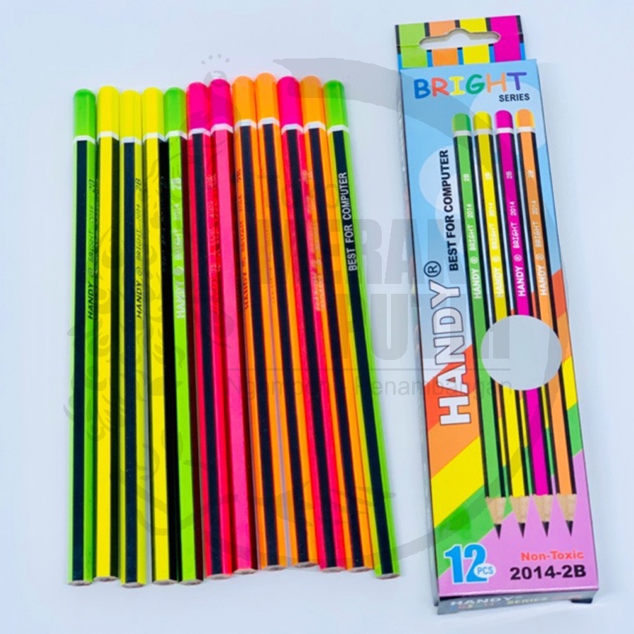 

Pensil 2B Handy Rainbow Character