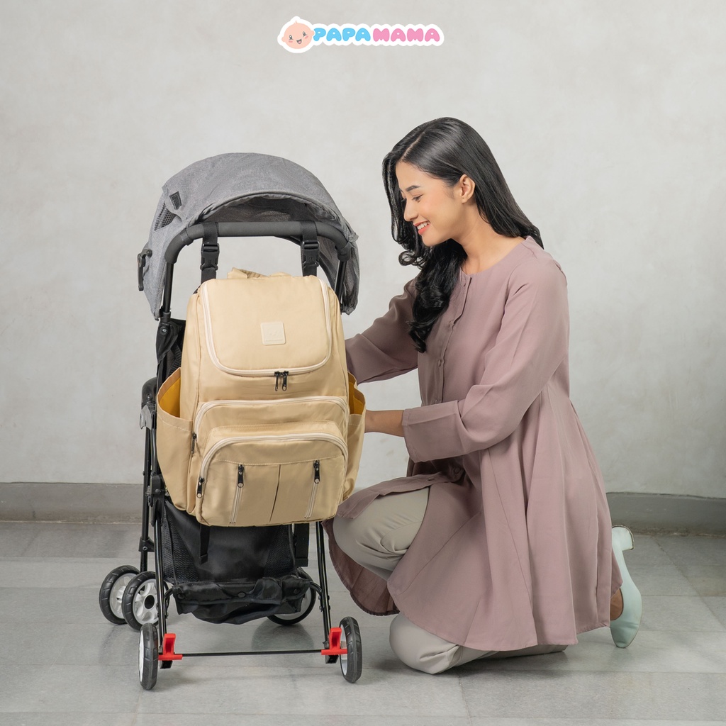 PAPAMAMA 1008 MAXIE Diaper Backpack Tas Perlengkapan Bayi