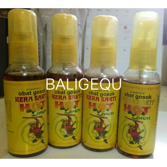 Obat Gosok cap Kera Sakti (Hot Lemon)
