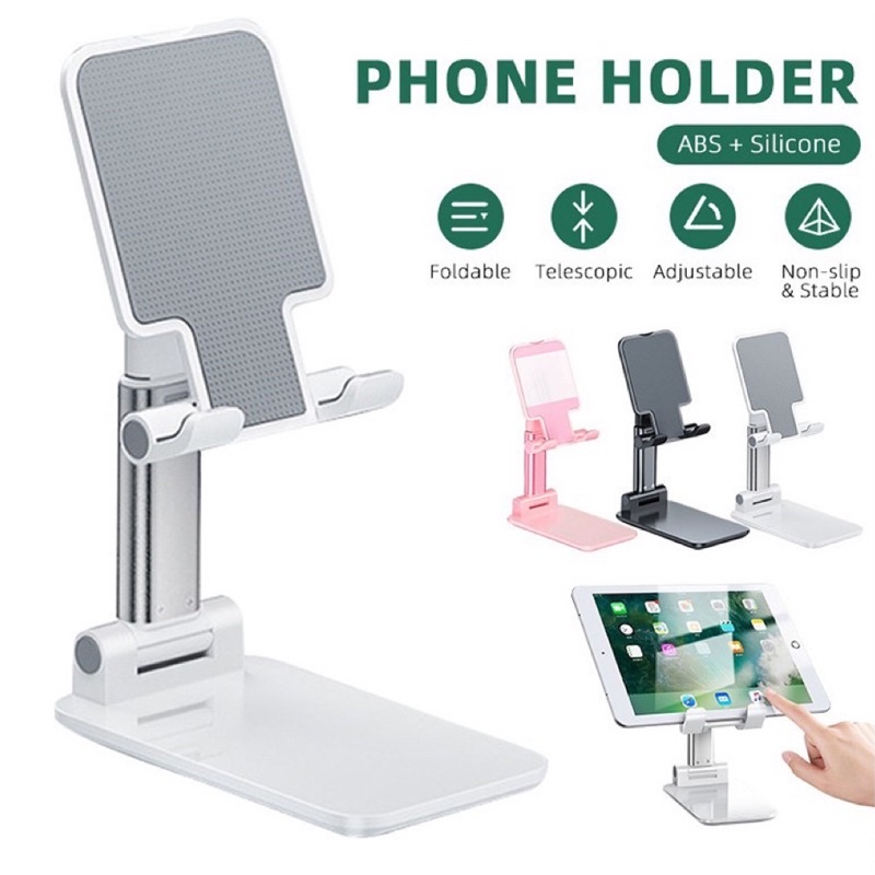 Phone Holder Standing Universal Folding Desktop Hp Lipat Universal HD23 Multifungsi Serbaguna HD-23