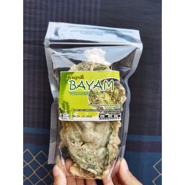 

Kripik Bayam