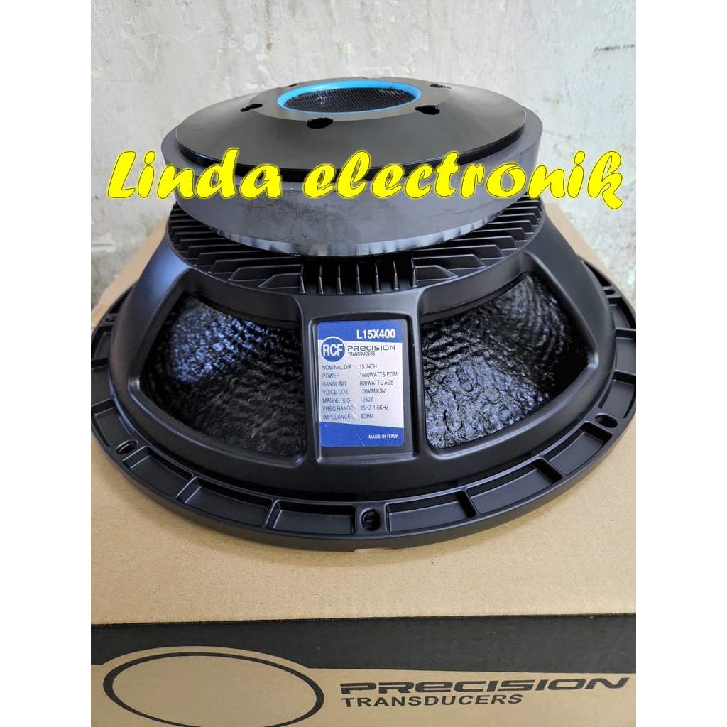 Speaker komponen RCF 15 inch RCF L15X400 grade A