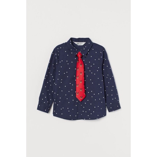 H&M kemeja anak laki-laki set hnm hm