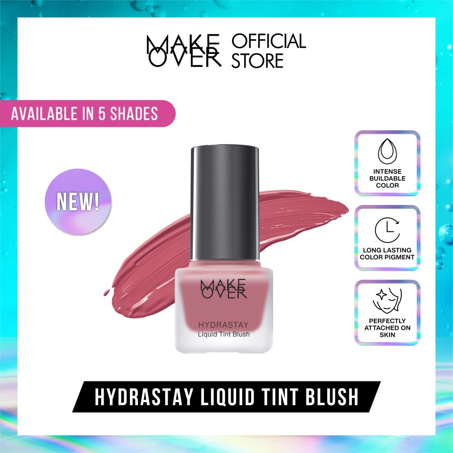 ★ BB ★ MAKE OVER Hydrastay Liquid Tint Blush 15ml - Blush On Liquid