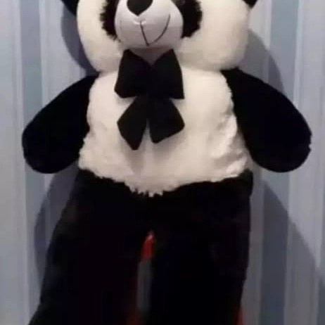 Boneka Panda Super Jumbo 1 meter / Boneka Beruang Teddy Bear 100cm Lucu Bangetttt