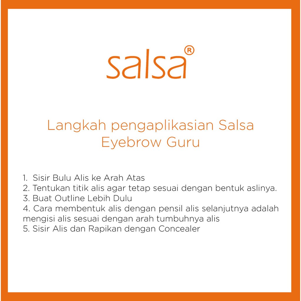 A-01 - Brown and Black - Eyebrow 4 in 1 - Pensil Alis Salsa