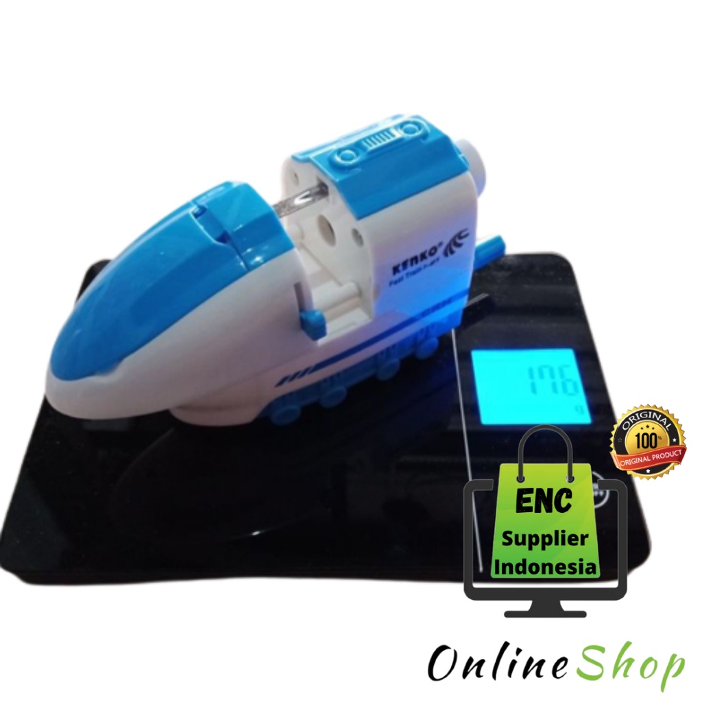 

kenko 1 buah serutan meja twist fast train f-4ft kapal kereta rautan putar f4FT sharpener f 4ft per pcs - enc.sup