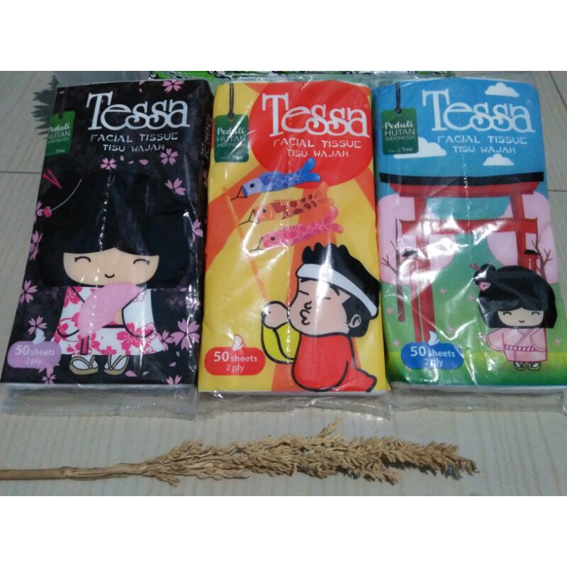TISSUE TRAVEL PACK TESSA 50 sheet
