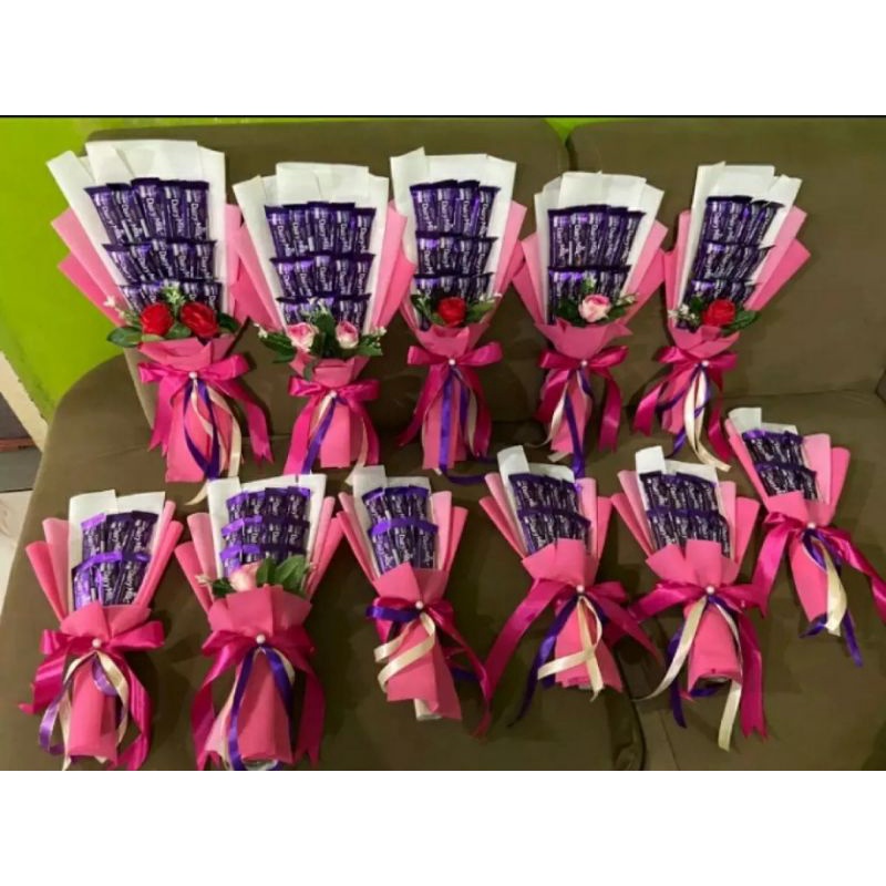 Ready..bucket coklat dairy milk