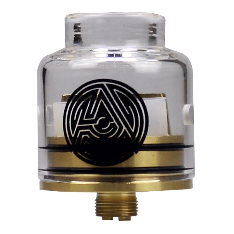 Artha RDA 24mm Atomizer - GLASS CLEAR [Clone] Sby