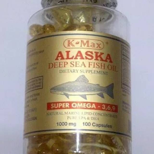 K-Max Alaska minyak ikan 100capsule