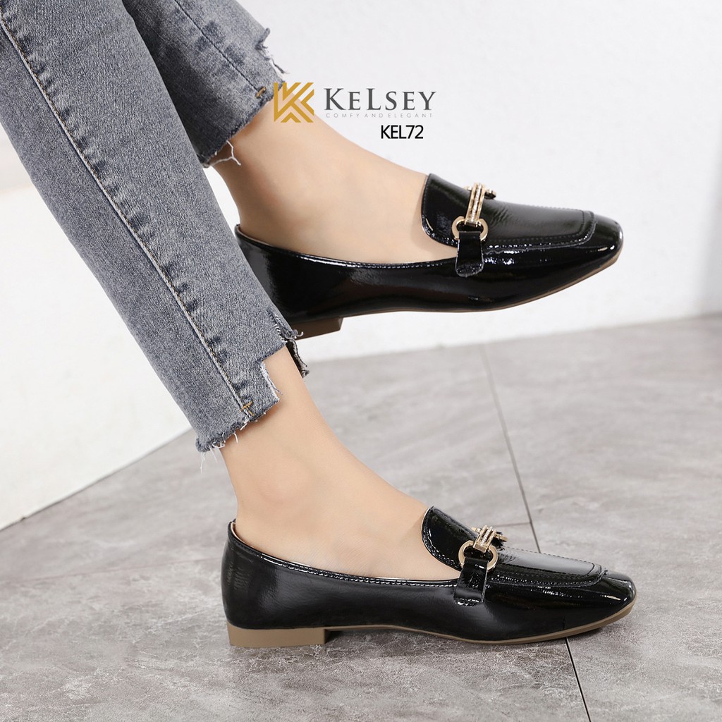 Kelsey Flatshoes Docmart Loafer Sepatu KEL72