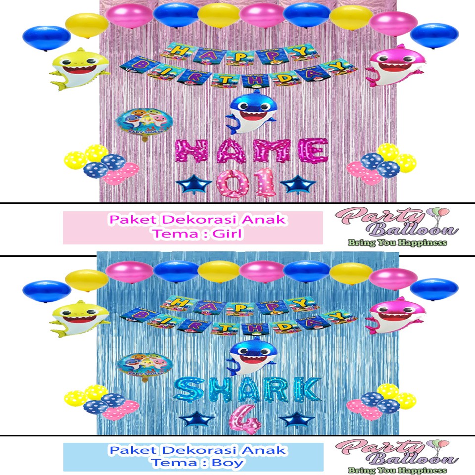 Paket Ultah Anak Paket Ulang Tahun Baby shark Paket Paket Ultah Anak Paket Ulang Tahun Baby shark Paket