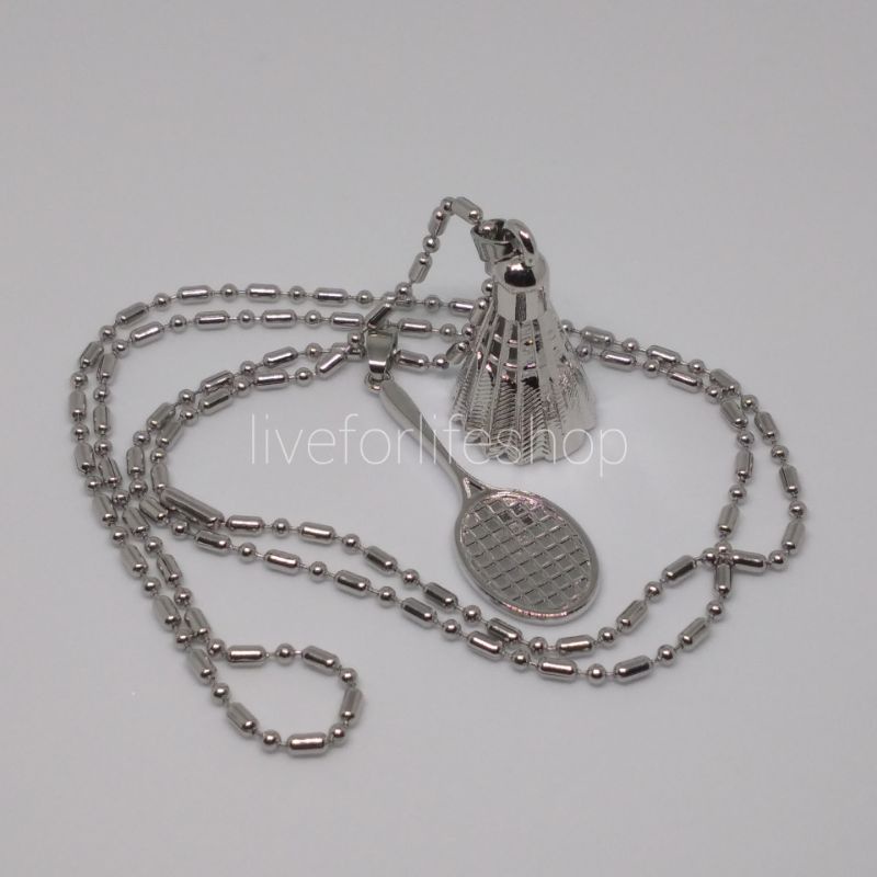 Kalung Badminton / Bulutangkis Raket Shuttlecock