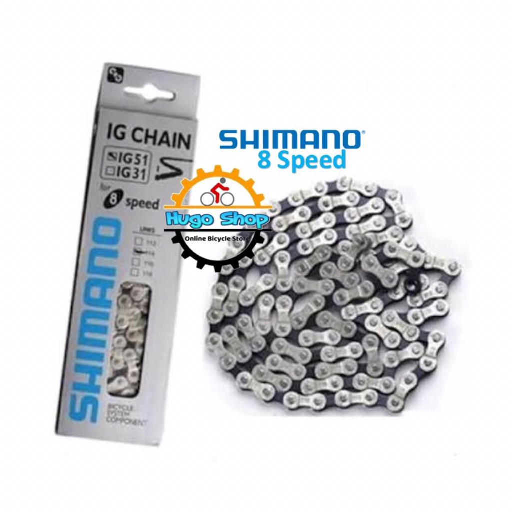 Rantai Sepeda Shimano MTB 8 Speed- IG 51