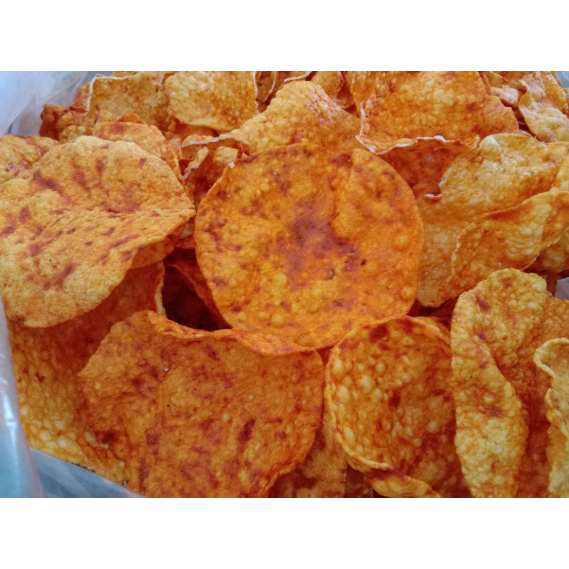 

krupuk kentang udang pedas manis 250gr