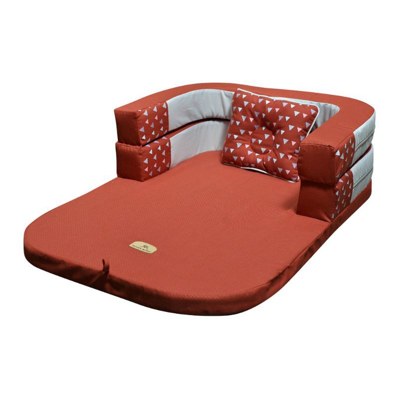 Mom's Baby Kasur Bayi Sofa + Kelambu Ruby Series MBK4015