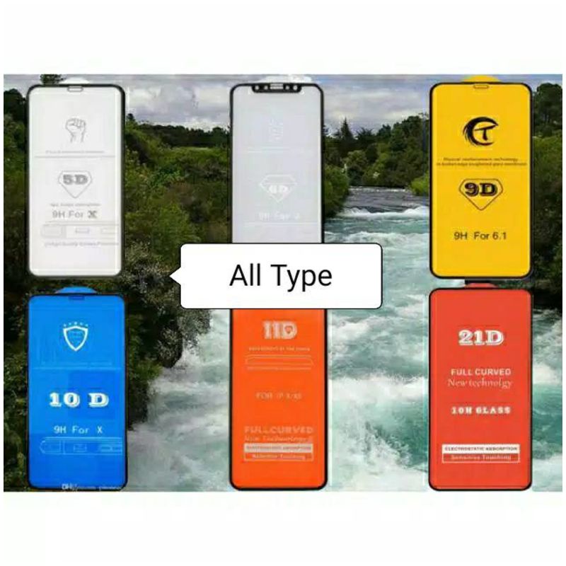 REALME 9/9I/9 PRO/9 PRO/Realme C55 NFC Tempered Glass 5D Full Layar &amp; Lem