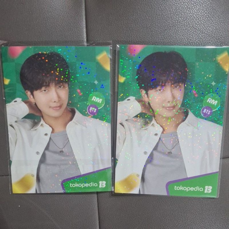 Postcard BTS toko hijau original RM