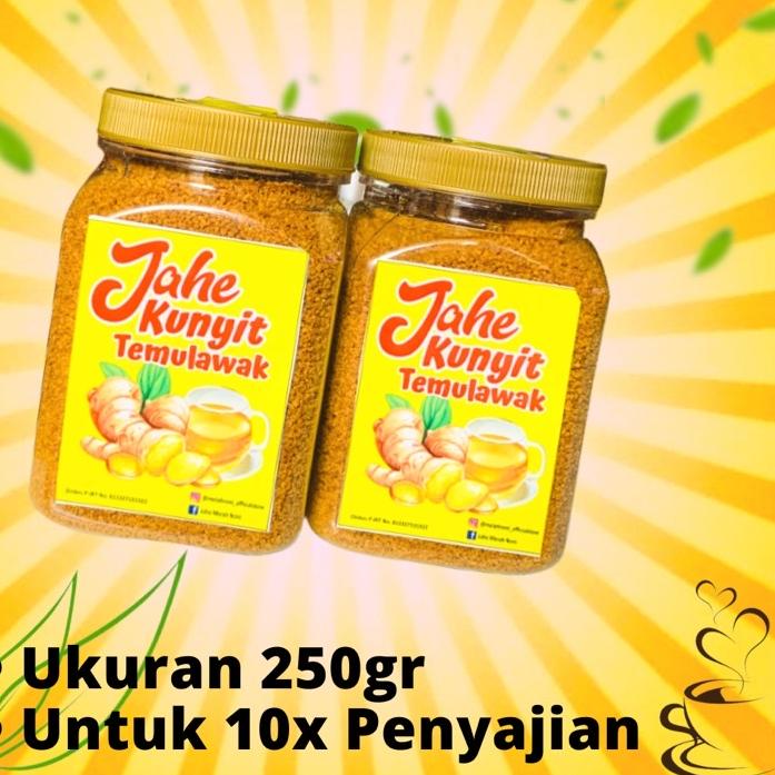 

[COD] Jahe Merah Bubuk Kunyit dan Temulawak plus Gula Aren Semut Murni Instan Original Untuk Pelangs