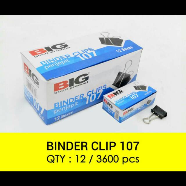 

Binder clip BIG 107