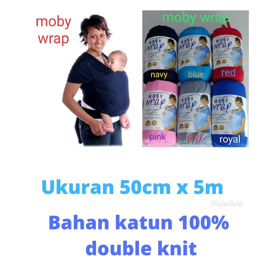 MOBY WRAP - GENDONGAN BAYI INSTAN