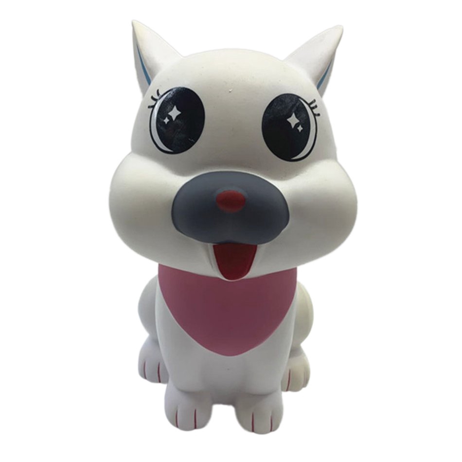 Cod Mainan Squishy Kartun Anjing Putih Slow Rising Untuk Pereda