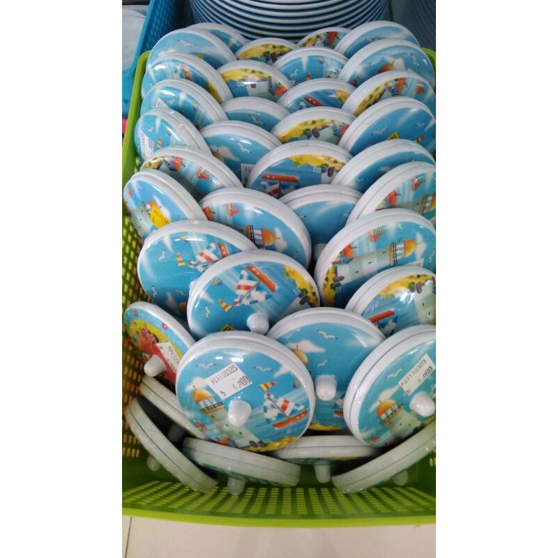 tutup gelas + tatakan 3,25" melamin vanda maspion