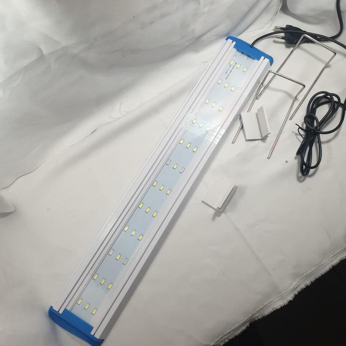 READY LAMPU LED AQUARIUM AQUASCAPE 45-60CM HW 45 BAGUS MURAH BERKUALITAS