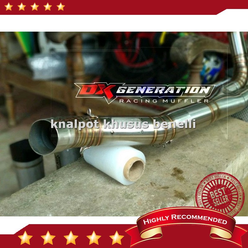 Termurah Header Knalpot Benelli TNT250 Original